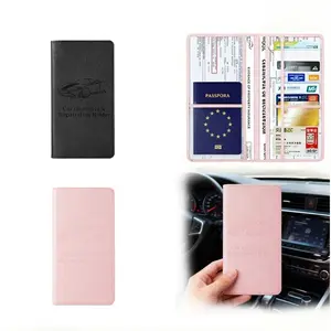 Car Registration & Insurance Card Holder Vehicle License Document Glove Box Compartment Organizer Interior Car Accessories for Women Men Teens