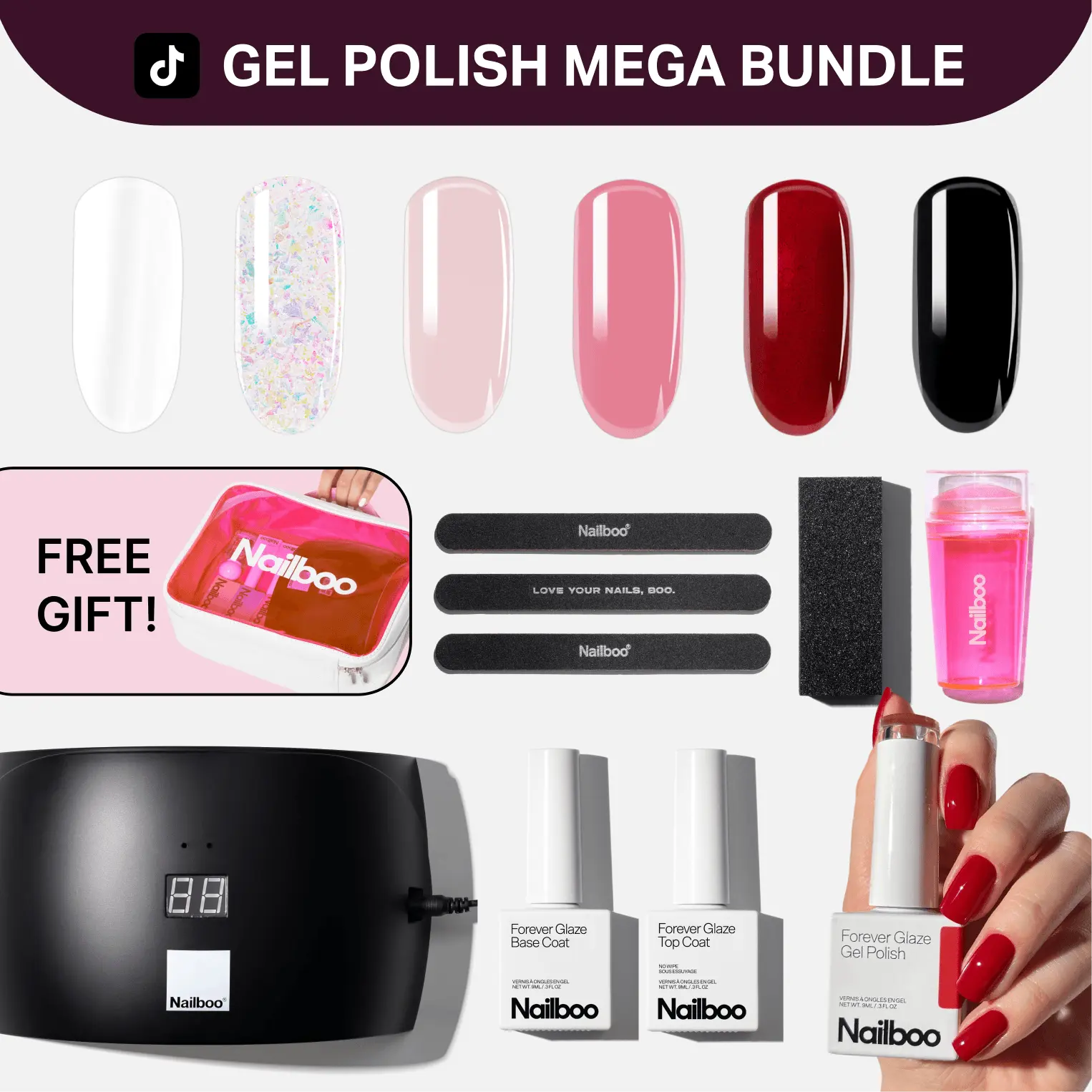 Ultimate At-Home Gel Salon Kit