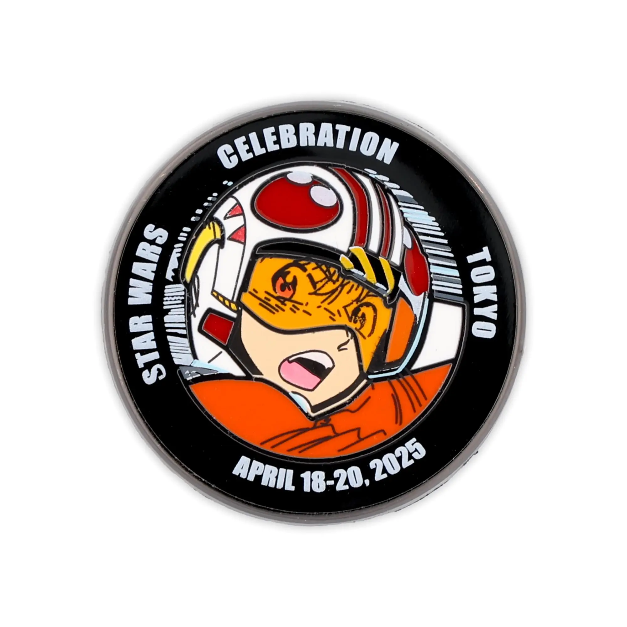 Star Wars Luke Skywalker English Enamel Pin | SWC 2025 Exclusive