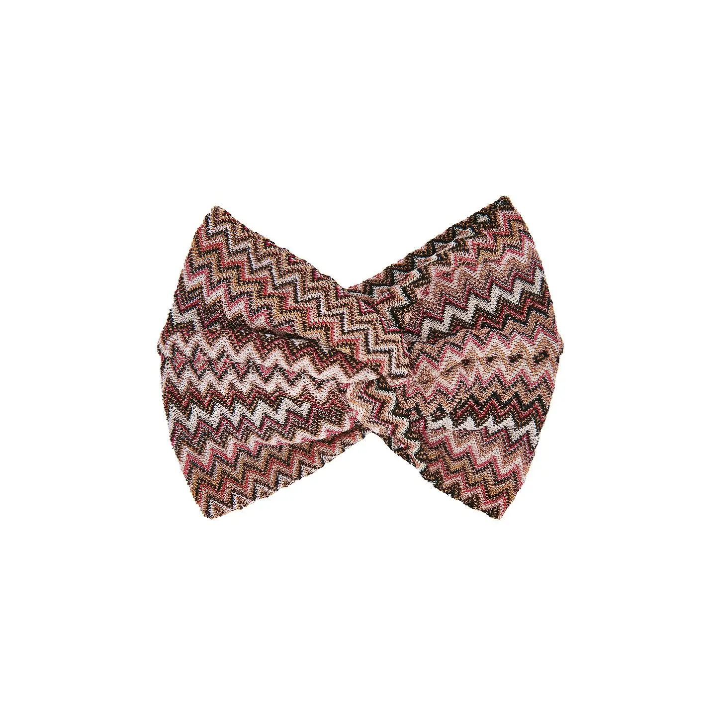 Missoni Headband in Pink Chevron Multi 1