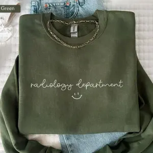 Radiology Department Sweatshirt, Rad Tech Crewneck, X-Ray Tech Sweater, Medical Imaging Gift for Technologists, Cute Radiology Top