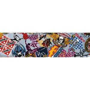 Powell Peralta Skateboard Griptape Collage 5 9" x 33" Sheet