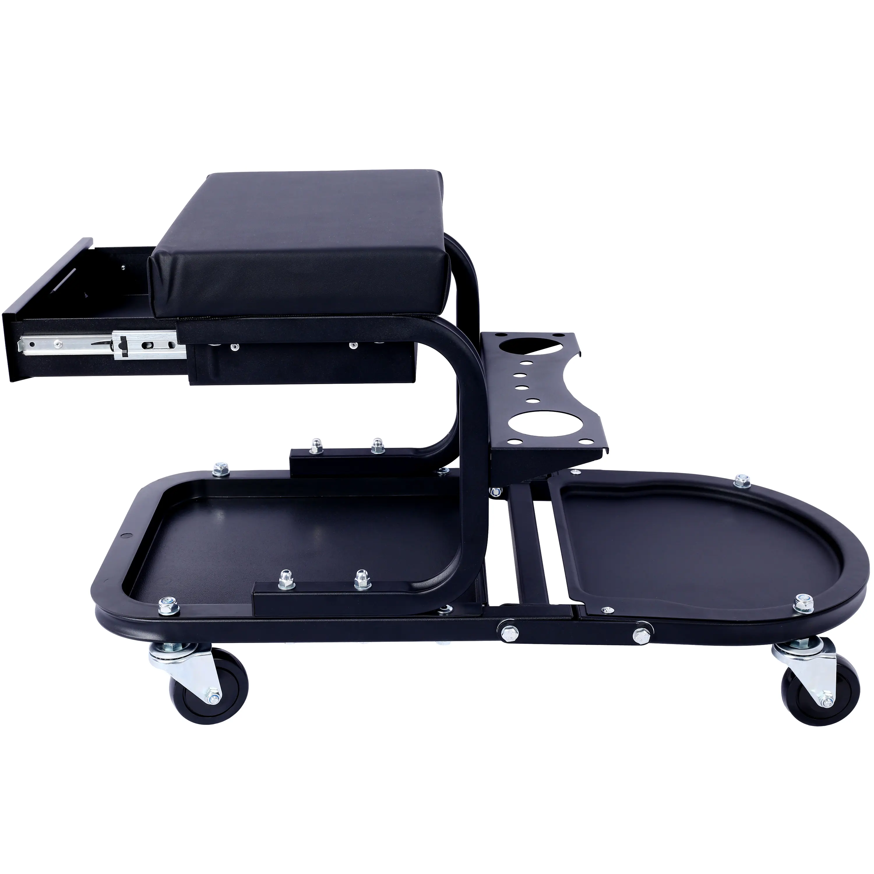 YYDS Ultimate Rolling Detailing & Utility Cart, for Cars, Trucks, SUVs, RVs, Home, Garden, Garage & More, Black