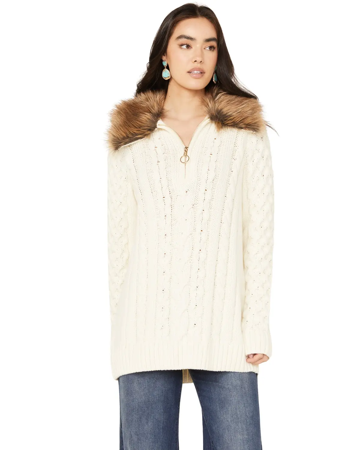 Show Me Your Mumu Women's You Women'S Sun Valley Pullover Sweater - Mr2-5192