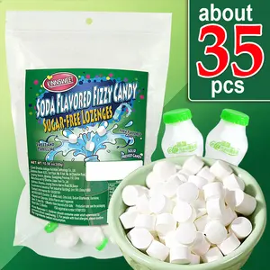 Soda Flavored Fizzy Candy, Sugar-Free Soda Pop Fizzy Candy, Sour Bubbly Candy Treats for Kids, Candy Buffet, Birthday Favors, Treat Bags, Office Snacks & Holiday Gifts