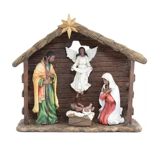 Unto Us a Child is Born Nativity Scene/Set