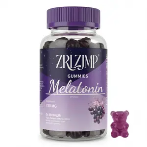 Melatonin Gummies 26mg with Grape, Extra Strength Sleep Aid Vitamins, Vegan Natural Grape Flavor Supplement for Better Sleep, Rest Support Supplement, Healthy Sleep Cycles, 60 Gummies