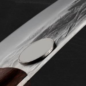 Kitchen Knife Set, Stainless Steel Japanese Damascus Pattern, Chef's Knife with Roll Bag, Professional Butcher Boning Meat Cleaver, High Carbon Steel