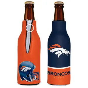 212 MAIN Lightweight Bottle Cooler with Broncos Logo, Sports Collectible Accessory