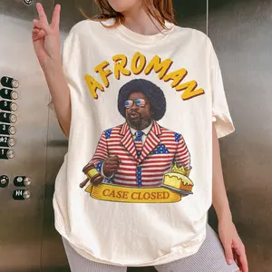 Afroman Case Closed T-Shirt - ORIGINAL DESIGN - Lemon Pound Cake Free Speech