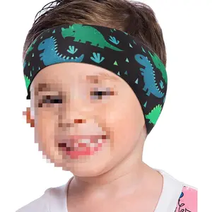 Swimming Headband for Kids & Adults, Cute Swinmmers Headband Ear Band Keep Water Out Waterproof Ear Protection Band