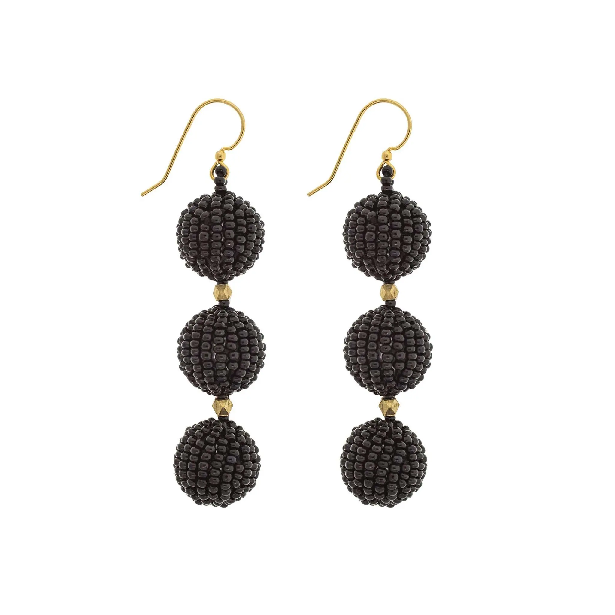 <br>The Charlie Earring <br> Black