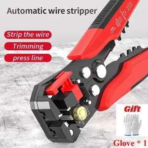 Professional Electrician Wire Tool Cable Wire Stripper Cutter Crimper Automatic Multifunctional Crimping Stripping Plier Tools, Hand Tools