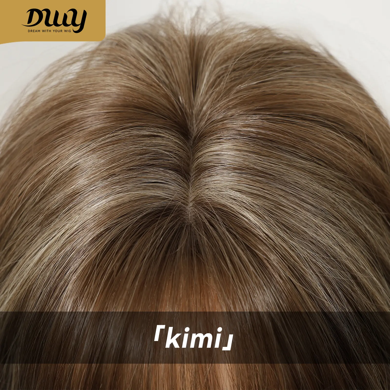 Kimi -DWY New Technology! Bionic Silk Top 22-Inch Long Wave Light
