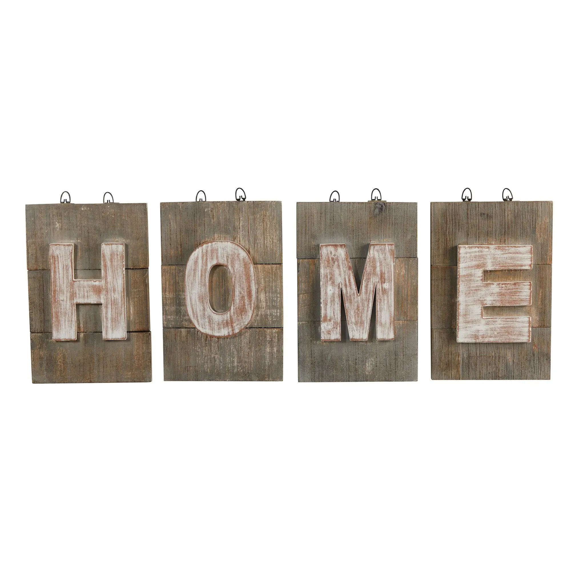 40in Rustic Farmhouse Wood "HOME" Wall Decor with Rustic Charm, Decor Items for Room Enhancement, Home Supplies Posters & Prints, Home Decor Items