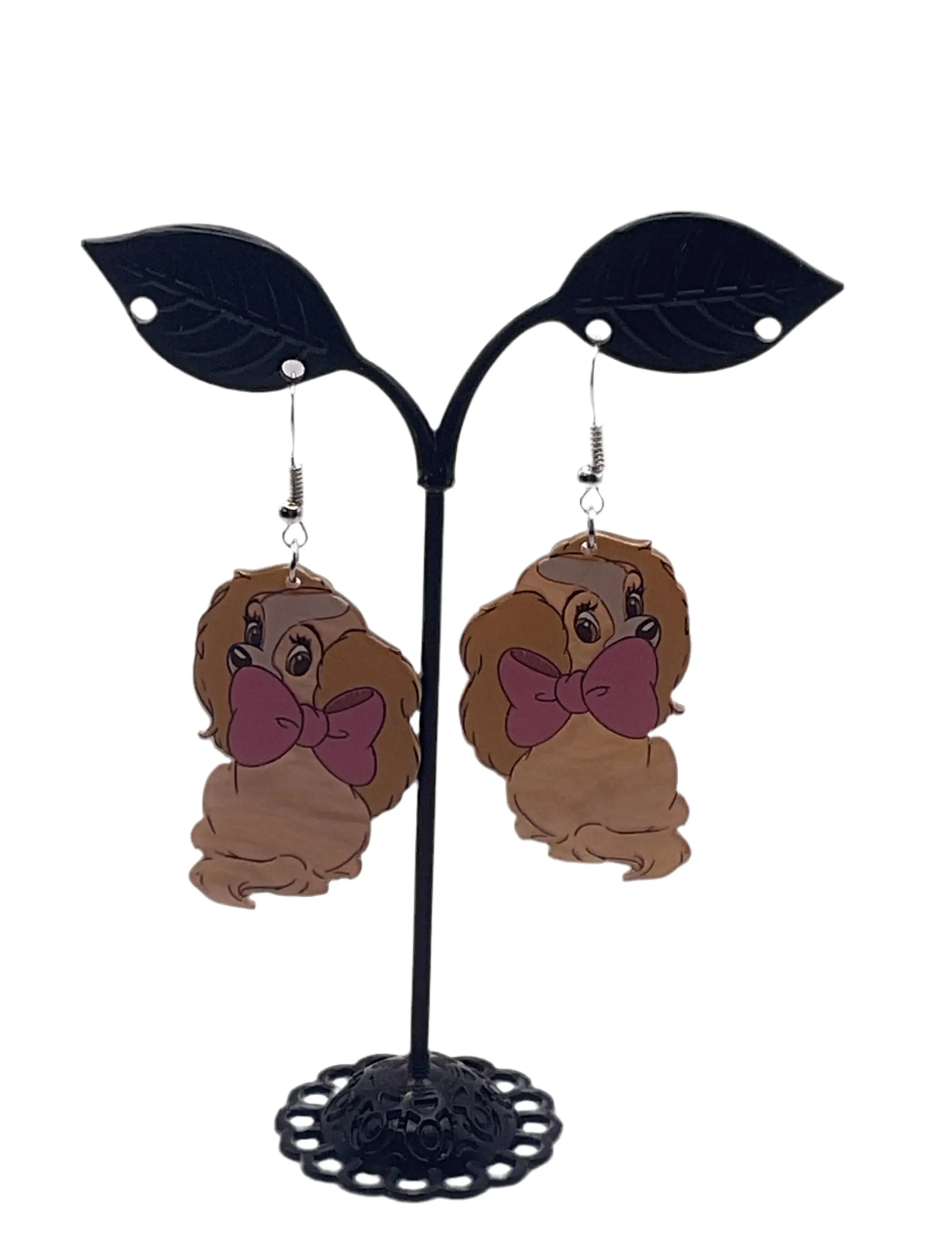 Dog Earrings