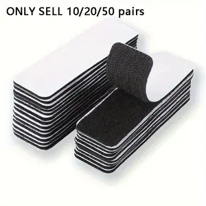 Velcro, high viscosity Strong Adhesion High Bond Adhesive invisible Velcro, suitable for home, office, car interior, shelving, cable management, Double Sided Tape
