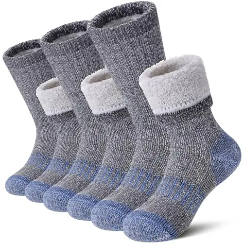 3 Pairs Hiking Socks Blue