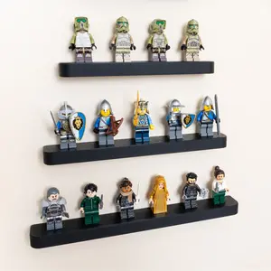 Floating Wall Shelves for Brick Built Minifigures