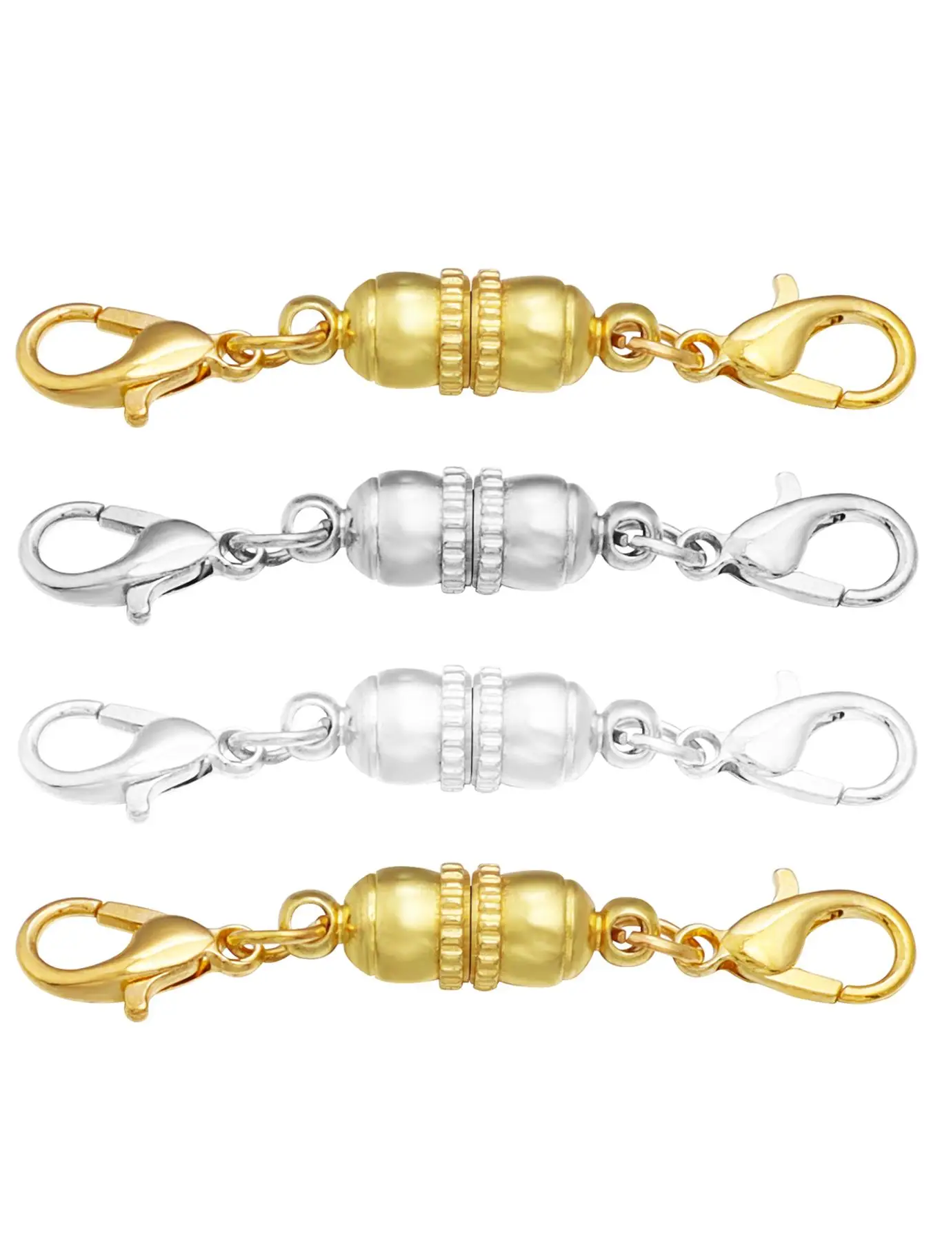 Magnetic Clasp Connector, Charm Chains, Fashionable DIY Jewelry Accessories for Bracelet & Necklace Making, DIY Jewelry Decoration for Women & Girls,