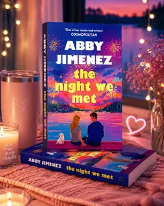 The Night We Met by Abby Jimenez Paperback/Hardcover – Contemporary Romance Novel, Second Chance Love Story, BookTok Read