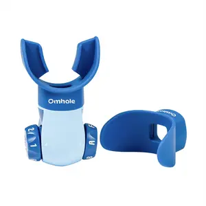 Omhale Breath Trainer Respiratory Muscle Trainer with Adjustable Inspiratory Expiratory Resistance for Sports M Portable Lightweight