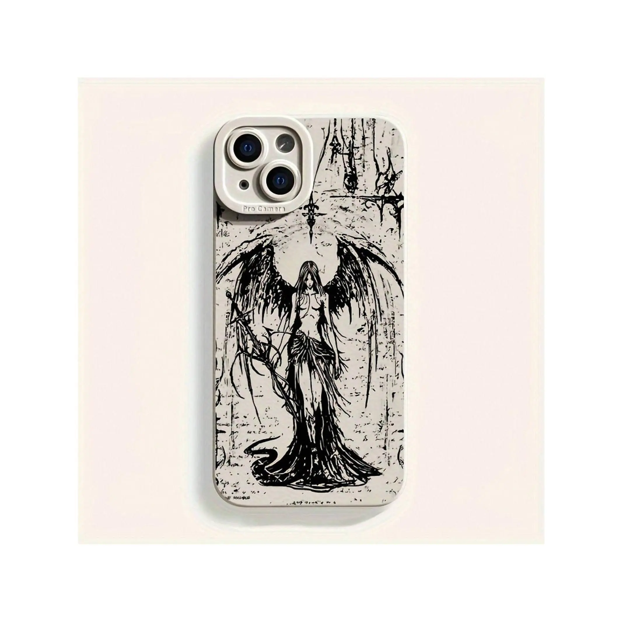 [Angel Wings] Soft Angel Wings For IPhone 16, 15, 14, 13, 12, 11 Plus Pro Max |     Thanksgiving, New Year, Valentine's Day, Graduation Ceremonies, And Wedding Gifts