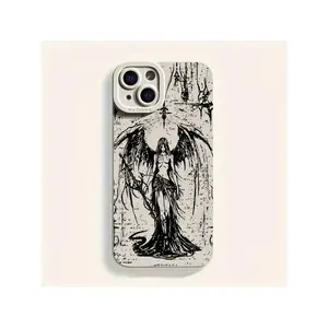 [Angel Wings] Soft Angel Wings For IPhone 16, 15, 14, 13, 12, 11 Plus Pro Max |     Thanksgiving, New Year, Valentine's Day, Graduation Ceremonies, And Wedding Gifts