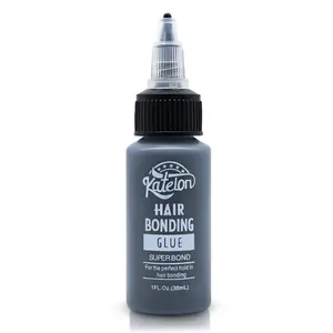 Hair Glue 1oz for Quick Weave Professional Hair Bonding Glue for Hair Extensions & Lash Extension Strong Hold Waterproof Non-Damaging Formula Easy Application with Precision Nozzle