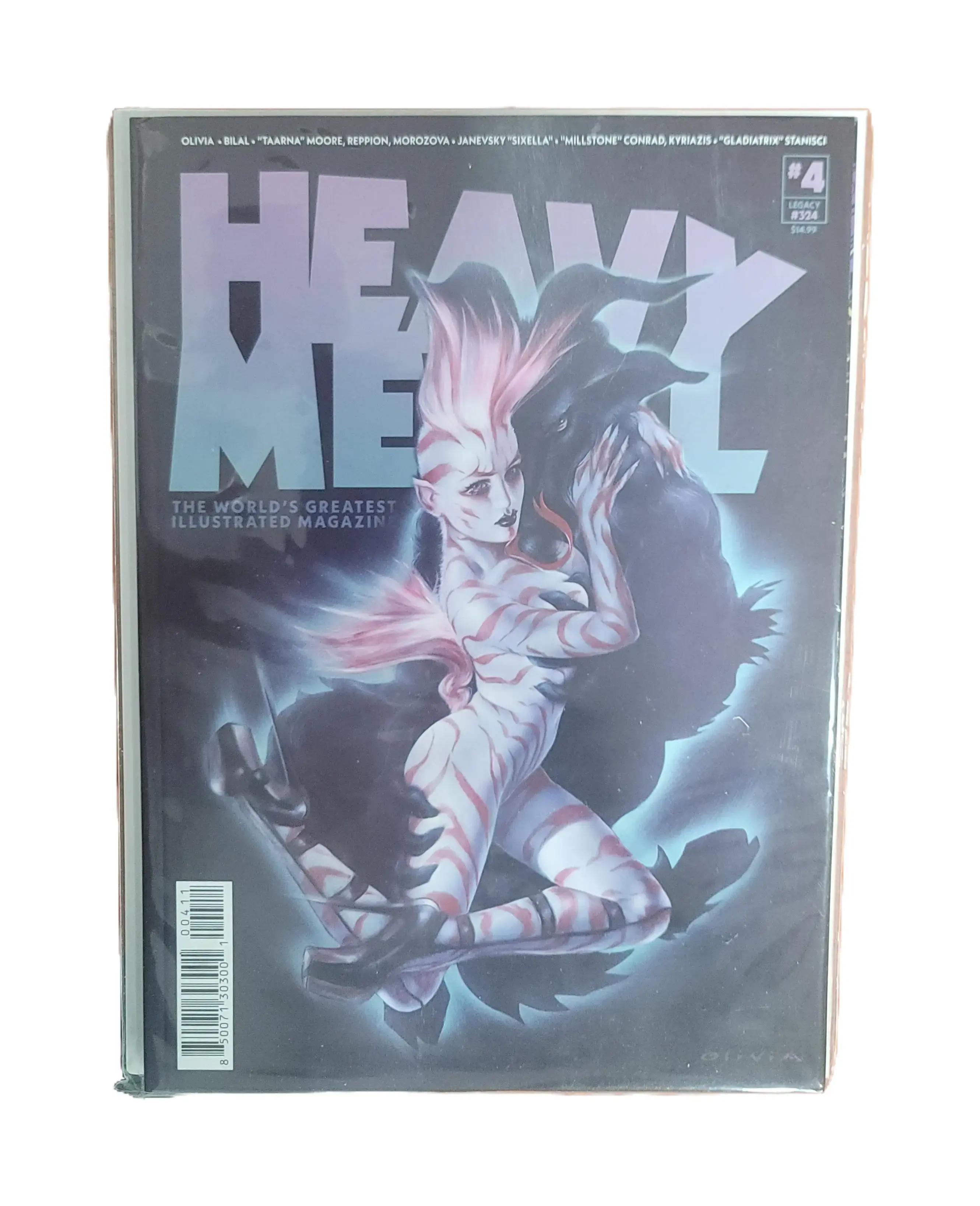 heavy metal magazine #4 (Cvr A) (2026) Olivia De Berardinis