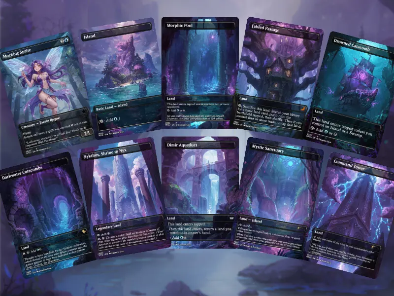 Alela Faerie Tribal Anime Waifu Proxy EDH Deck (100 Cards + Tokens) - TikTok Shop Alela Faerie Tribal Anime Waifu Proxy EDH Deck (100 Cards + Tokens) - TikTok Shop