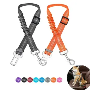 Adjustable Pet Safety Seatbelt for Cats & Dogs - Secure Harness Lead for Car Travel - 1 Pack Vehicle Seat Belt for Pets