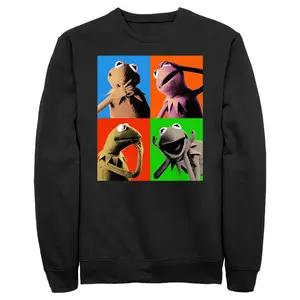 Men's The Muppets Kermit Pop Art Sweatshirt