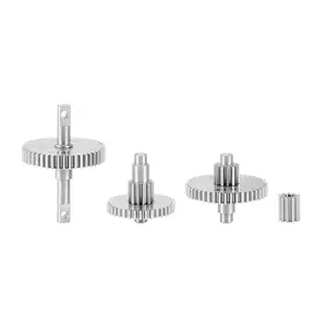 INJORA 15g Stainless Steel 40.3:1 Low Range Transmission Gear Set for TRX4M 1/18 RC Crawler Car Upgrade