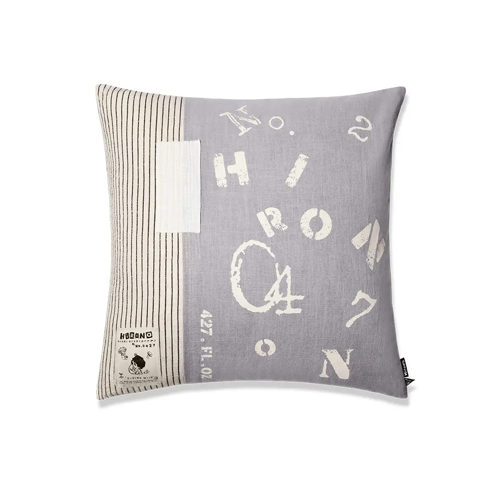 POP MART Hirono Living Wild-Embroidered Patch Pillow,Surprise Gift