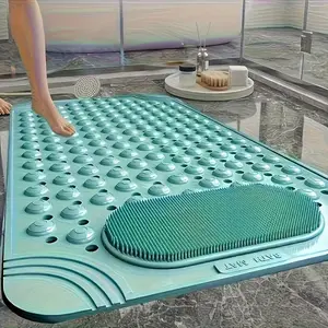 Non-Slip Massage Shower Mat, Safety Pad for Bathroom, Rectangular Non-Slip Pad, Must-Have for Home Bathrooms, Bath Mats, Perfect Holiday Gift