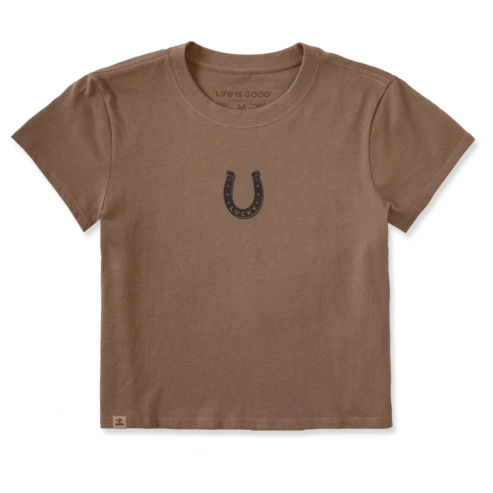 Women's Lucky Horseshoe Mini Crusher-LITE Shrunken Tee
