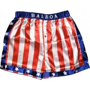 Rocky Balboa Boxing American Adult Flag Shorts