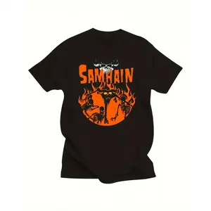 men's women's Novel and Unique Samhain Flame Danzig T-Shirt, All Sizes, Extra LargeDX1024-45