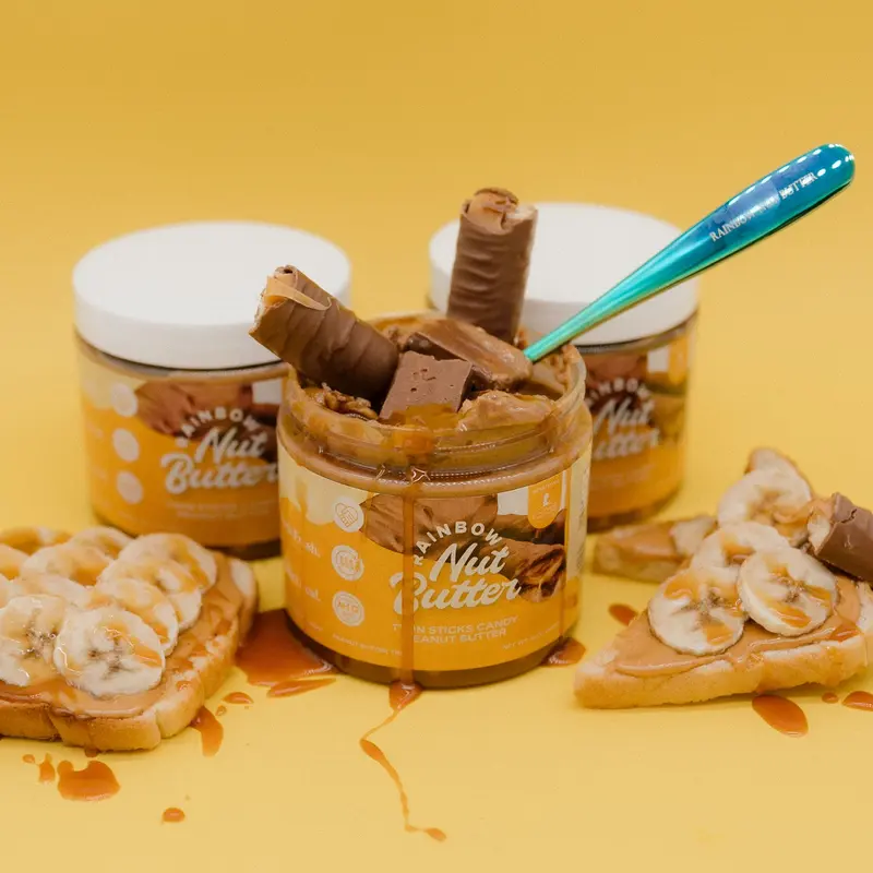 TWIN Sticks Candy Bar Caramel Peanut Butter Chocolate Snack Sweet Dessert Snack