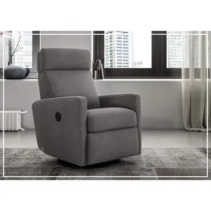 Luonto Track Lounger Recliner Chair With Adjustable Headrest
