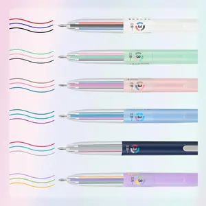 3-in-1 Multicolor Gel Pens, 18 Colors Ballpoint Pen, 0.5mm Gel Pens Fine Point Smooth Writing Pens 6 count, Cute Nurse Pens Retractable Pens for Dairy, Office, , Journaling, Note-Taking, Teacher