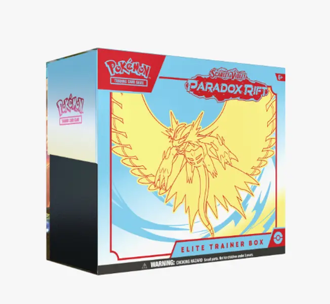 Pokemon TCG [ENG] Paradox Rift ETB - LIVE RIP AND SHIP ONLY