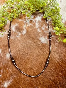 4 Set Western Pearl Bead Necklace