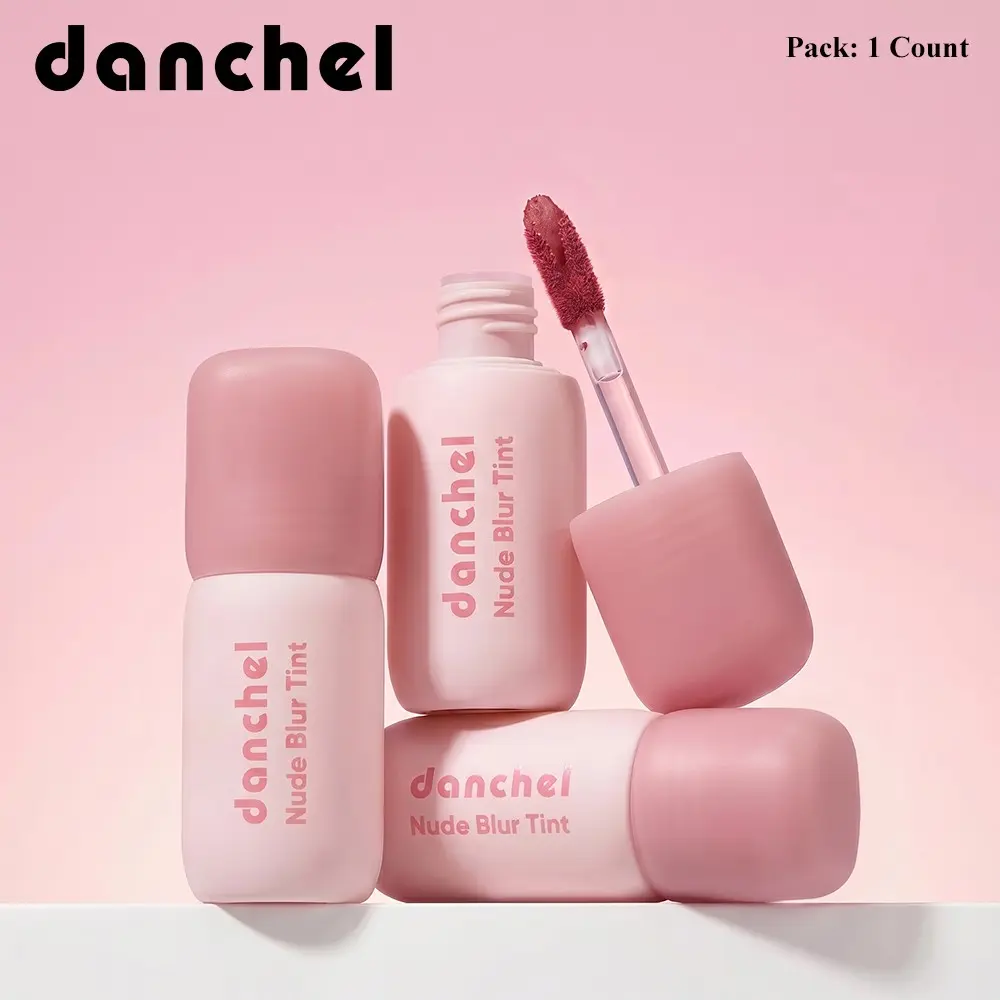Danchel 10 Colors Waterproof Matte Lip Tint, Long Lasting Lightweight & Smooth, Soft Mist Natural Finish, Ideal for Date, Commute, Party & Dance Tinted Lip