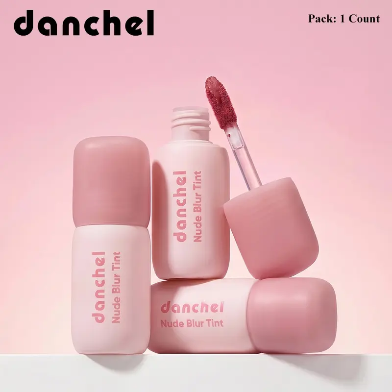 Danchel 10 Colors Waterproof Matte Lip Tint, Long Lasting Lightweight & Smooth, Soft Mist Natural Finish, Ideal for Date, Commute, Party & Dance Tinted Lip Product