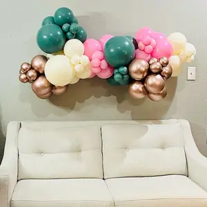 DIY 6ft Balloon Garland Kit with Assorted Colors for Festive Decorations