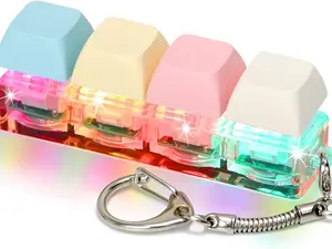 4 key keyboard keychain