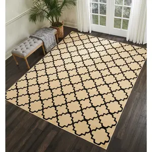 Nourison Grafix Moroccan Transitional All-over design Area Rug