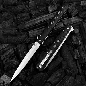 TG 26sxp Folding Pocket knife AUS8A Premium Stainless Steel Blade knife glass filled Zy-Ex for the handles with Pocket Clip Outdoor Hunting Survival knife Hiking self defense Tactical knife Camping Fishing Tools Knife EDC Knife